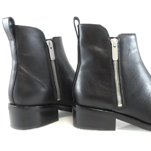 NWT$525 3.1 Phillip Lim Alexa Leather Ankle Bootie Dual Side Zippers Boots 38.5 - Picture 14 of 17